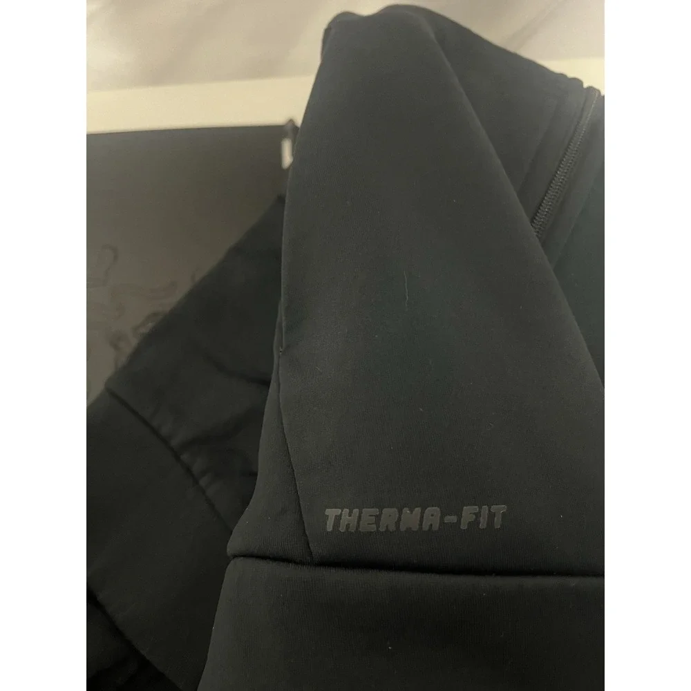 Nike Men's ThermaFit Sphere Scuba Max Full Zip Jacket Mens XL 644314 Black/Green - Picture 12 of 12
